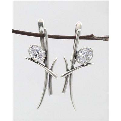 Серьги "Штрих"