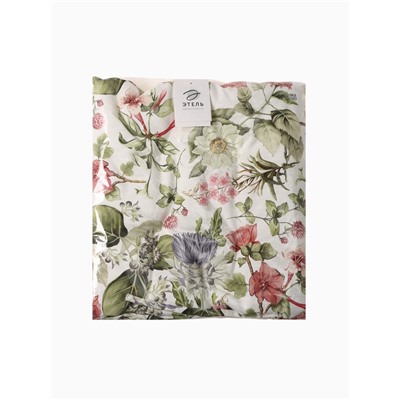 Подушка на стул «Этель» Organic home, 42×42×7 см, белая