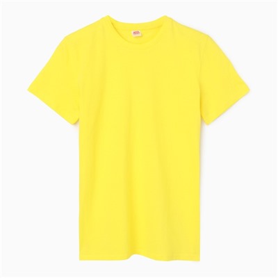 Футболка женская ATA collection, жёлтая, размер 44