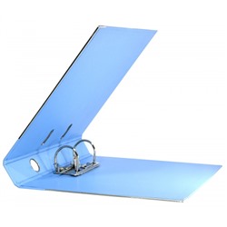 Папка-регистратор 55 мм PVC 2-стор. голубой, с уголками P2PVC-55/Bb inФОРМАТ