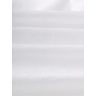 Скатерть DomoVita белая жаккард, рисунок МИКС (80% полиэстер, 20% хлопок) микрофибра 100×150