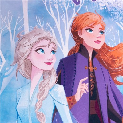 Плед детский «Принцессы» 1.5 сп, 140×210 см, голубое