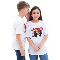 Футболка Мухомор (Белый)