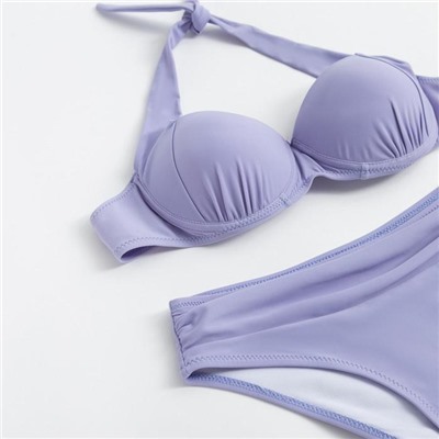 Купальник женский раздельный MINAKU «Classic», размер 44, цвет сиреневый