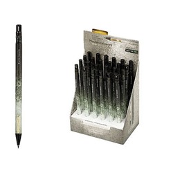 Авт. карандаш 2 мм "КАМЕНЬ/STONE" цанговый+точилка 21-0041/32 Bruno Visconti