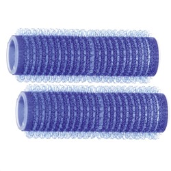 Dewal Бигуди-липучки R-VTR9, 16 мм, синий, 12 шт. 5960