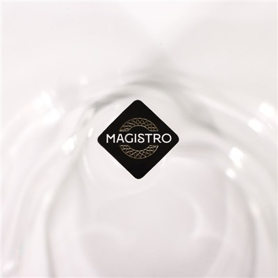 Заварочный чайник Magistro «Созидание», 1 л, металлическое сито, стекло