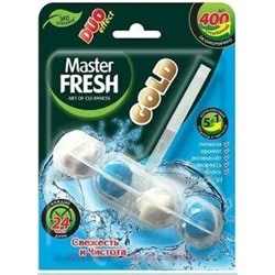 MASTER FRESH Блок подвесной для унитаза 1шт МОРСКОЙ 0723