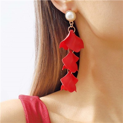 Серьги длинные на гвоздиках арт. 13 1413 (id 266679)