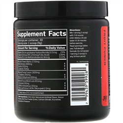 JNX Sports, The Shadow, предтренировочная добавка, фруктовый пунш, 270 г
