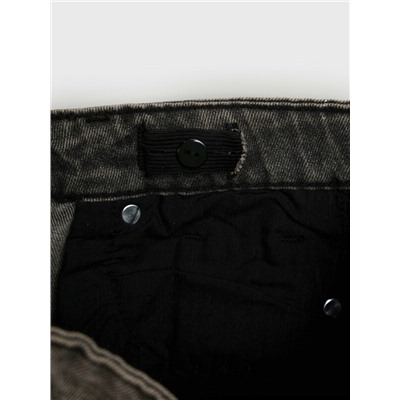 Брюки текстильные джинсовые для девочек