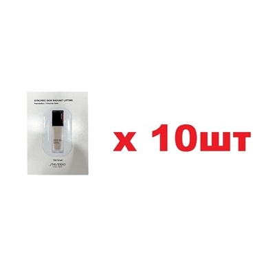 Shiseido тональный крем для лица тон 160 shell SPF30 0.7мл 10шт
