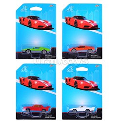 Набор машин "Гоночный заезд" на листе