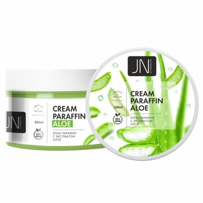 JessNail Крем-парафин с экстрактом алоэ, 250 мл 22298