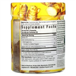 MegaFood, B12 Energy, Ginger, 70 Gummies