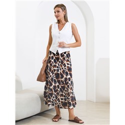 Юбка из вискозы с лиоцеллом