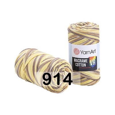 Пряжа YarnArt Macrame Cotton VR