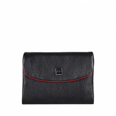 Кошелек 7007-15 black red Velina Fabbiano