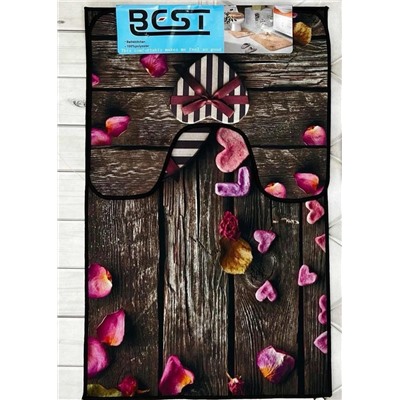 Коврик для ванны и туалета 2шт #23103914