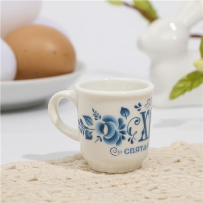 Кружка для святой воды «ХВ» на пасху, 5.5×4×3 см