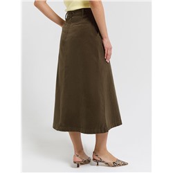 Юбка  из эластичного микро-вельвета