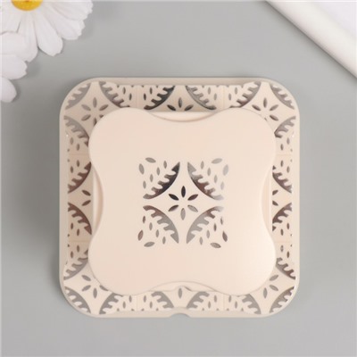 Дырокол фигурный рисунок 3.8×3.8 см «Узор колос», 6.1×6.1×4.1 см