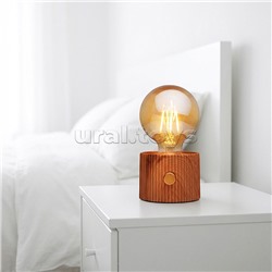 Светильник "Лампочка" (цвет коричневый) в коробке