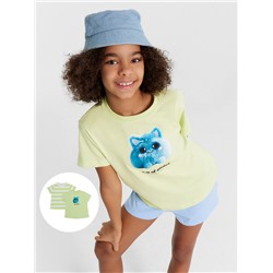 ФУТБОЛКА ДЛЯ ДЕВОЧЕК 2ШТ. 117835-2