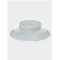 Блюдо для фруктов Magistro Willow, 17.8×4.7 см, фарфор, голубое