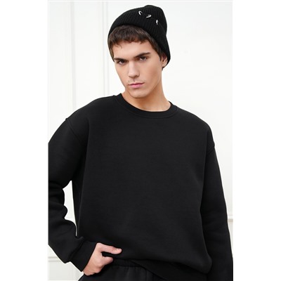 Мужской свитшот из футера с начесом Happyfox