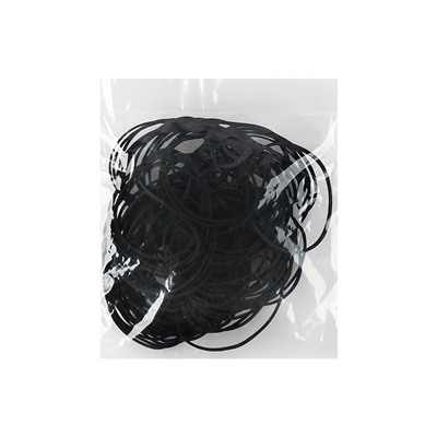 Банковская резинка 60 мм 100 г deVENTE TOTAL BLACK, черные