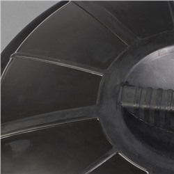 Бак хозяйственно - бытовой, 40 л, полипропилен, с крышкой, чёрный