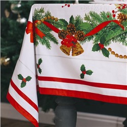 УЦЕНКА Скатерть Этель "Рождественский бал "150х180 см, хлопок 100%