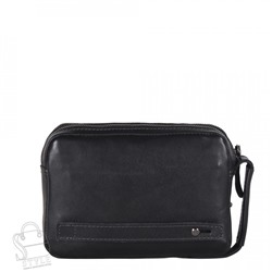 Сумка мужская кожаная 4039-1TR black Tough Ryder