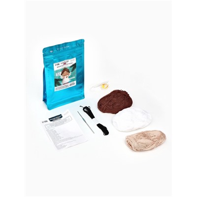 Набор для вязание игрушки «Ангелочек», 11 см, амигуруми