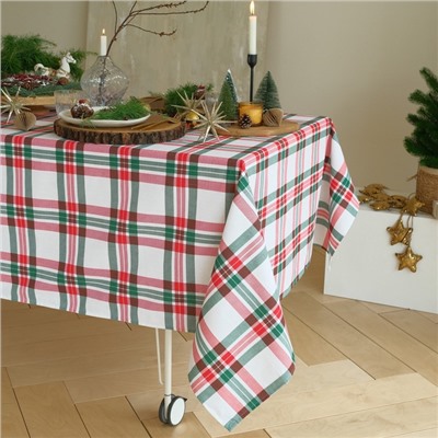Скатерть «Этель» Holiday decoration, 149×180 см, хлопок 100%, репс 210 г/м²