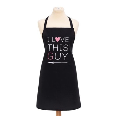 Фартук Этель I Love this guy 60×70 см, 100% хлопок, репс 210 г/м²