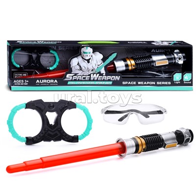 Набор оружия "Волшебный меч" (свет, звук) на батарейках, в коробке