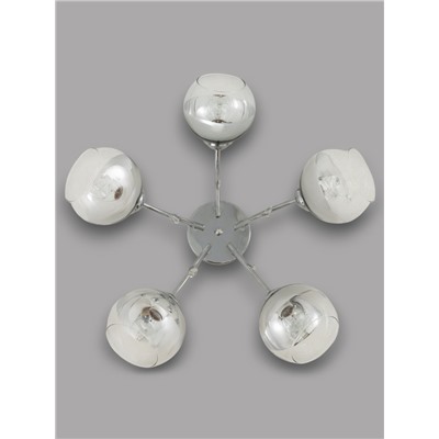 Люстра «Лиана» 5хЕ27 40 Вт хром BayerLux