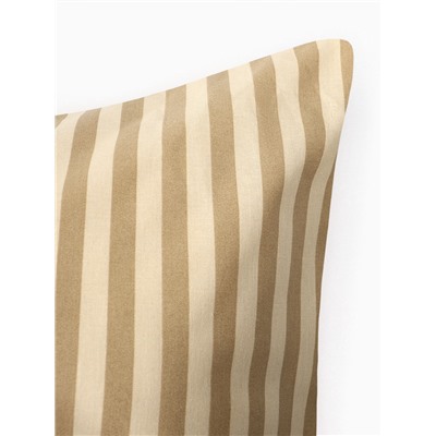 Наволочка «Этель. Полоса», 70×70 см, бежевая, бязь, хлопок 100%