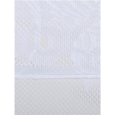 Штора 170×160 см, белый, 100% п/э, без шторной ленты