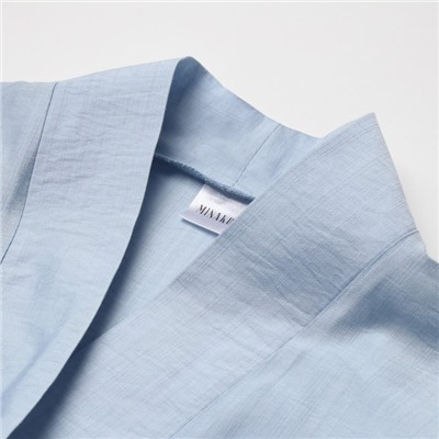 Платье мини женское MINAKU: Enjoy, голубое, размер 46-48