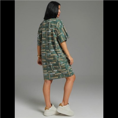 Платье-футболка Вега (Хаки)
