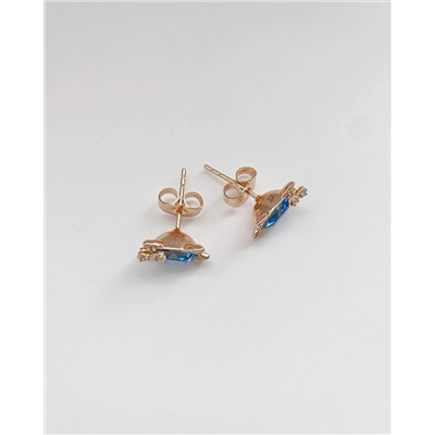 Серьги с кристаллами Swarovski