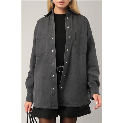 Женская джинсовая рубашка Happyfox