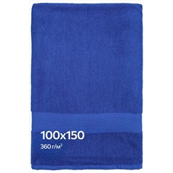 Большое махровое полотенце 100x150 Happy Fox Home