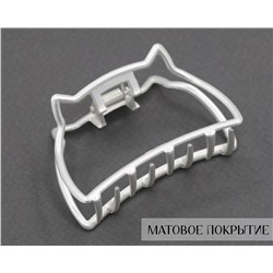 Заколка с матовым покрытием