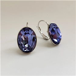 Серьги с кристаллами Swarovski