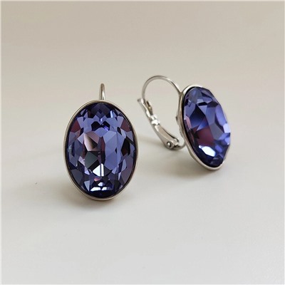 Серьги с кристаллами Swarovski