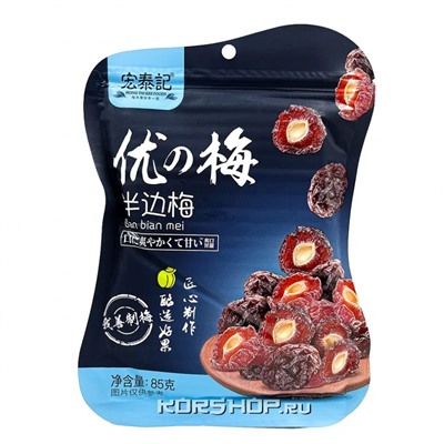 Сушеная красная слива Hongtaiji, Китай, 85 г